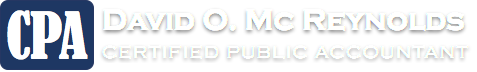 David O. Mc Reynolds, CPA (Retired)